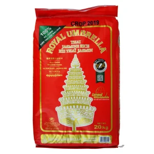 Royal umbrella thai jasmine rice — 20kg