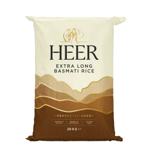 Heer extra long Basmati rice — 20kg