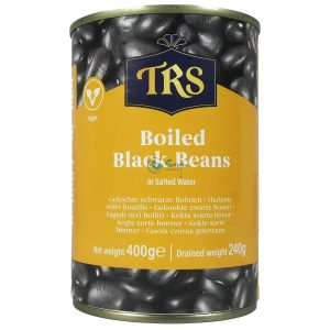 TRS Boiled Black Beans — 400 gm