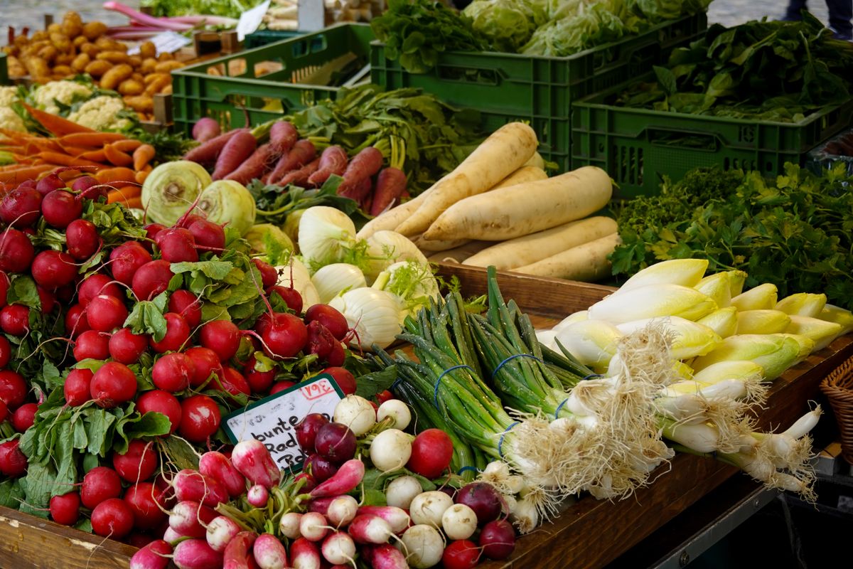 Fresh vegetables